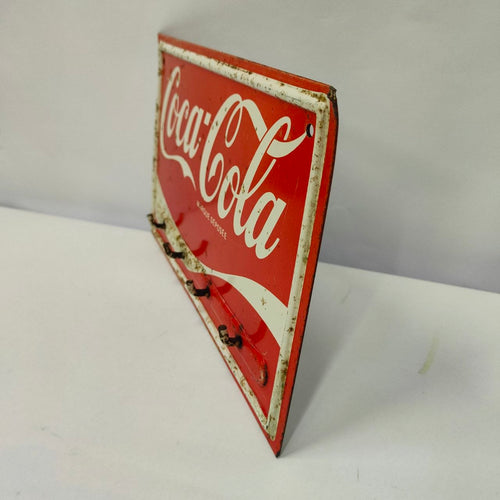 Tea Towel Hanger - Coca-Cola Sign | 1980s