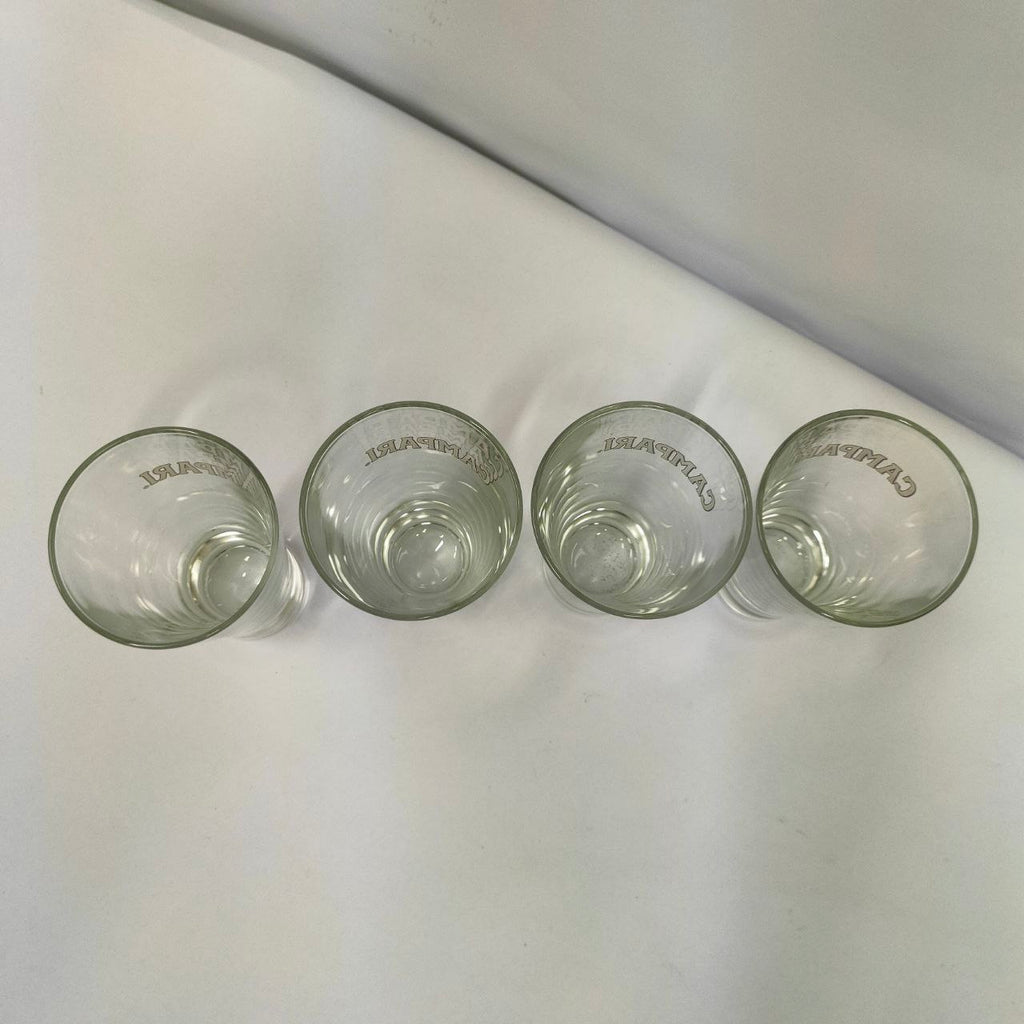 Advertising Glasses - Campari Orange