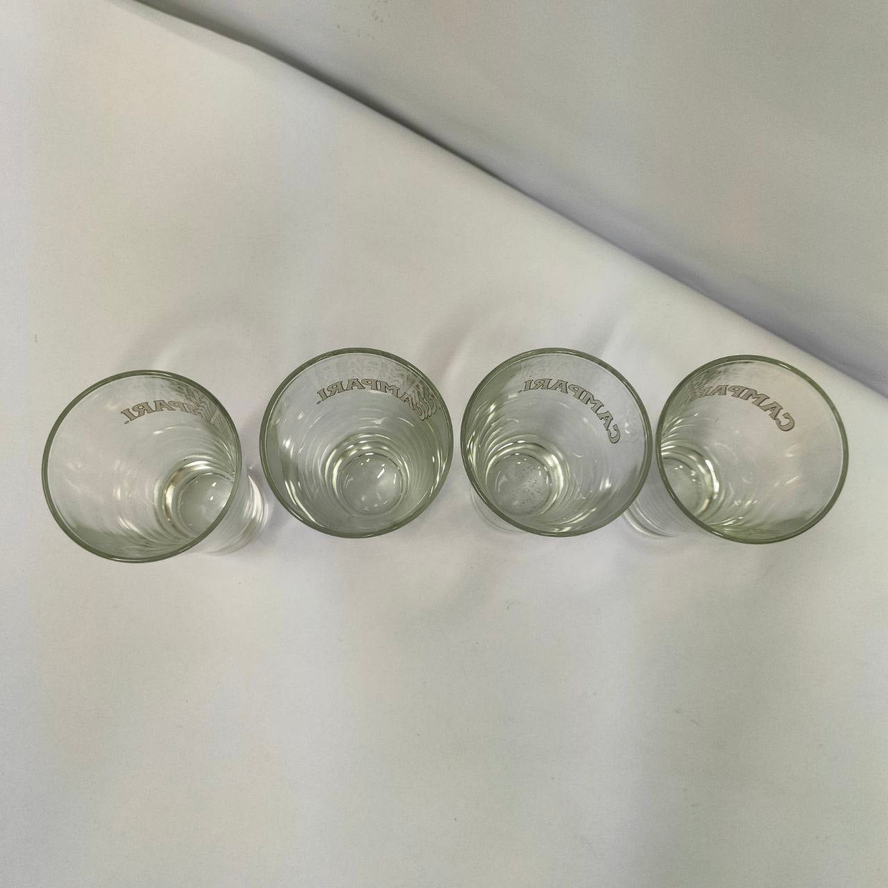 Advertising Glasses - Campari Orange