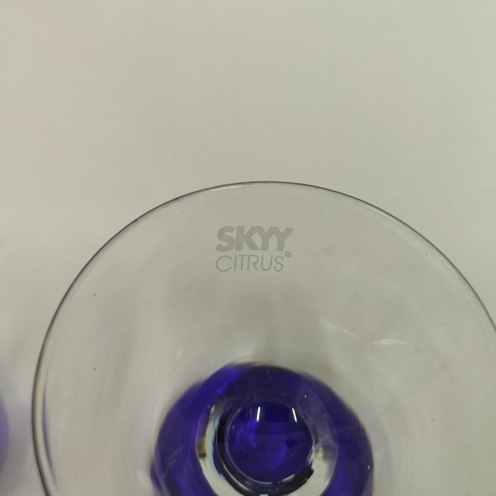 Advertising Glasses - SKYY Citrus Vodka