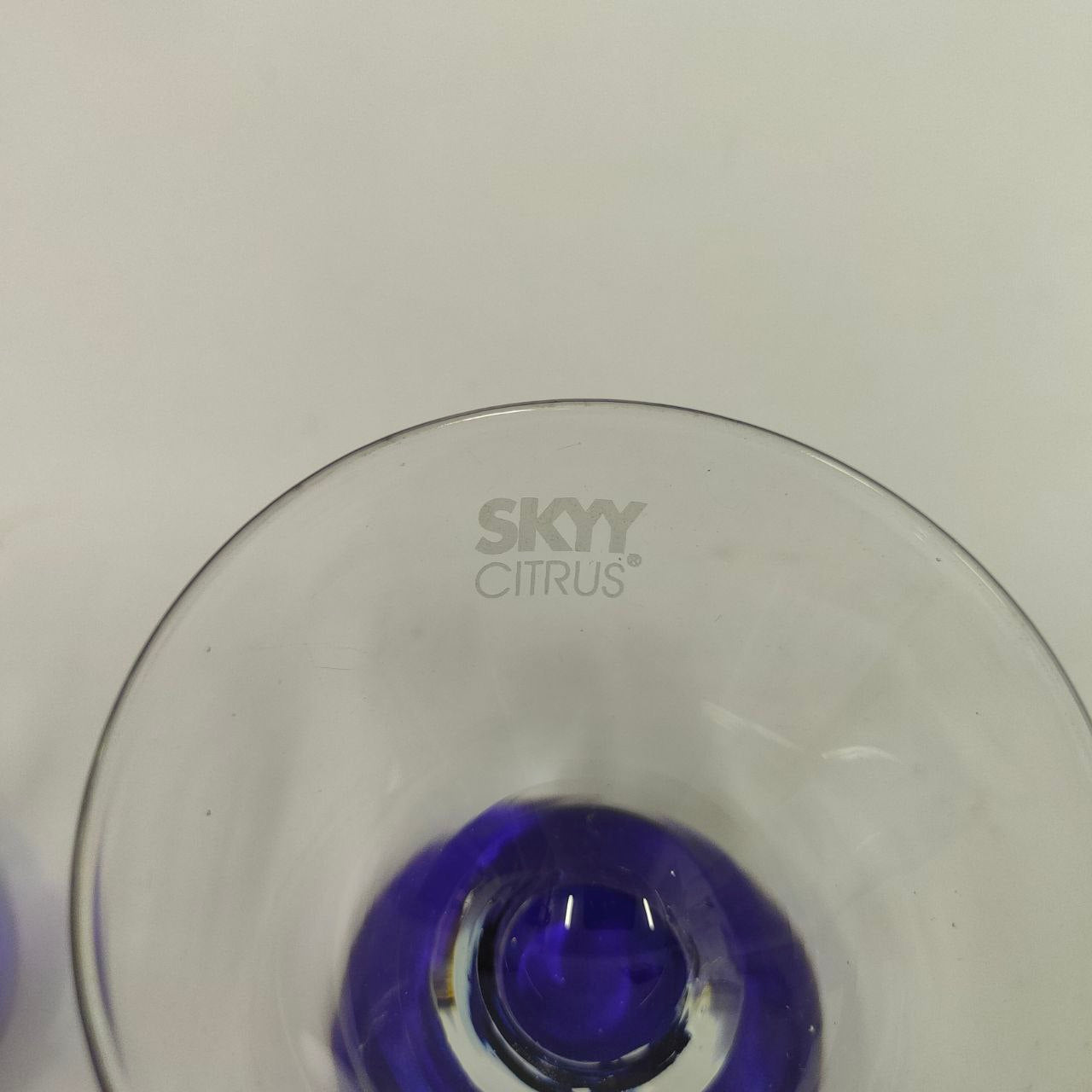 Advertising Glasses - SKYY Citrus Vodka