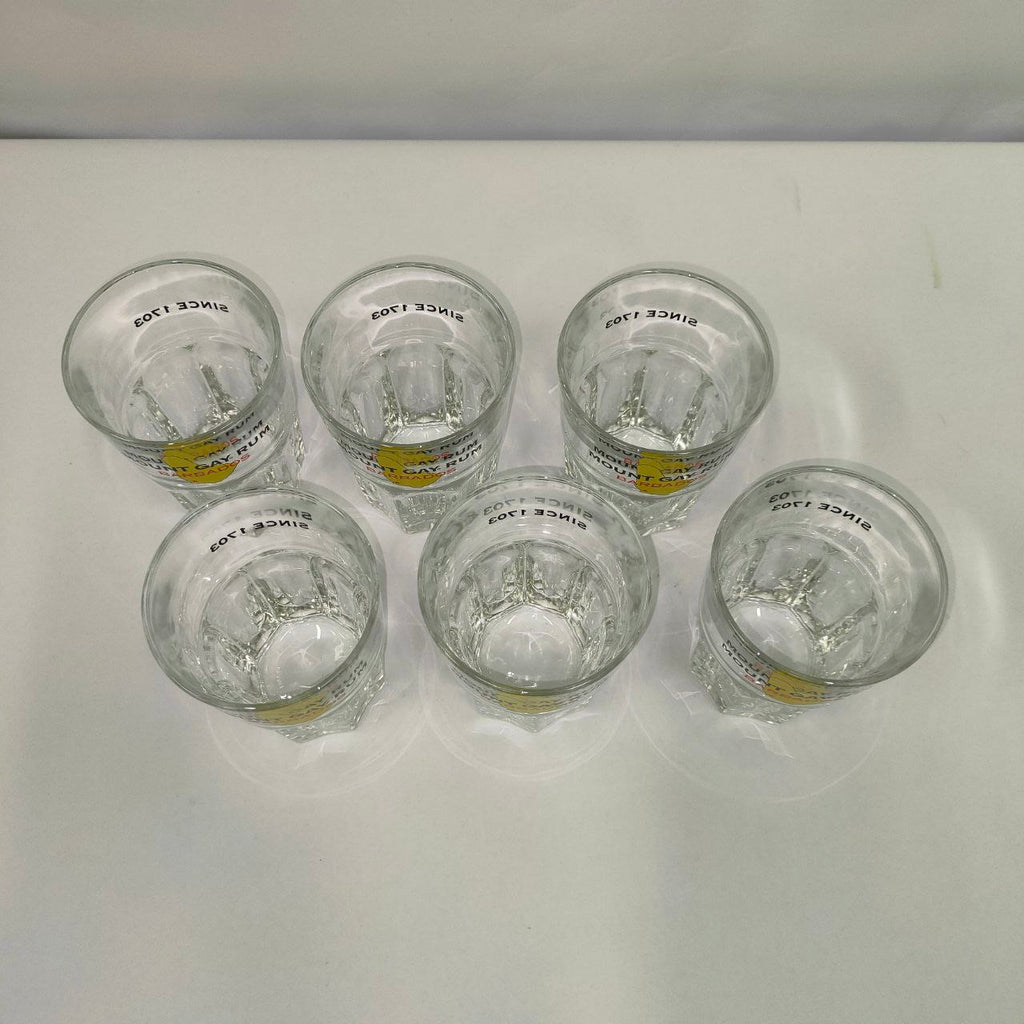 Advertising Glasses - Mount Gay Rum Barbados