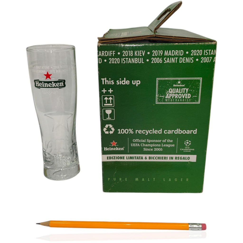 Advertising Glasses - Heineken Champions League Edition
