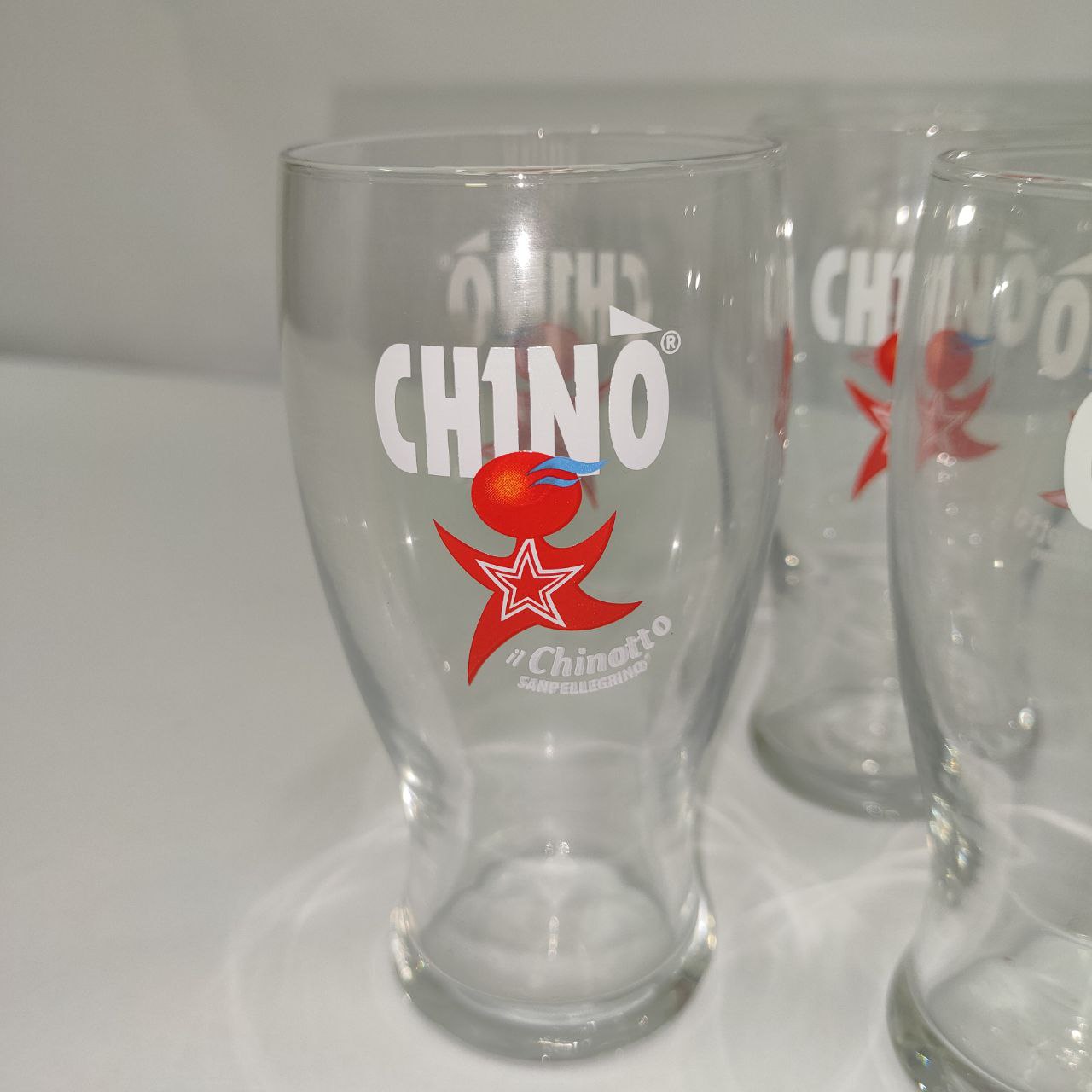 Advertising Glasses - Chinò San Pellegrino