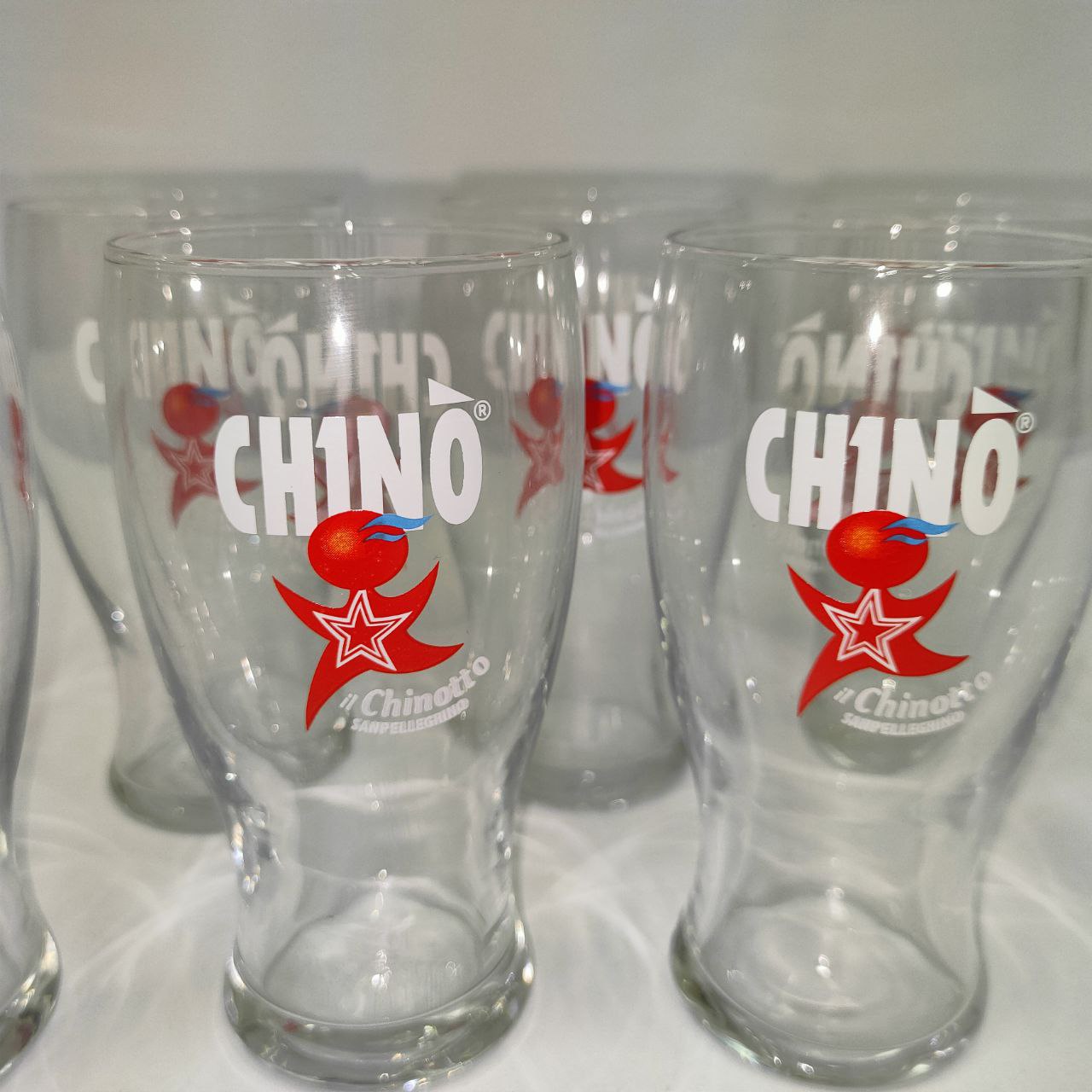 Advertising Glasses - Chinò San Pellegrino