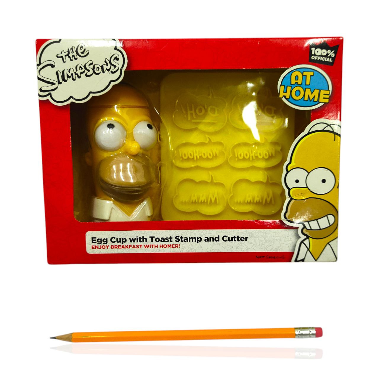 The Simpsons - Breakfast Egg Cup with Stamps