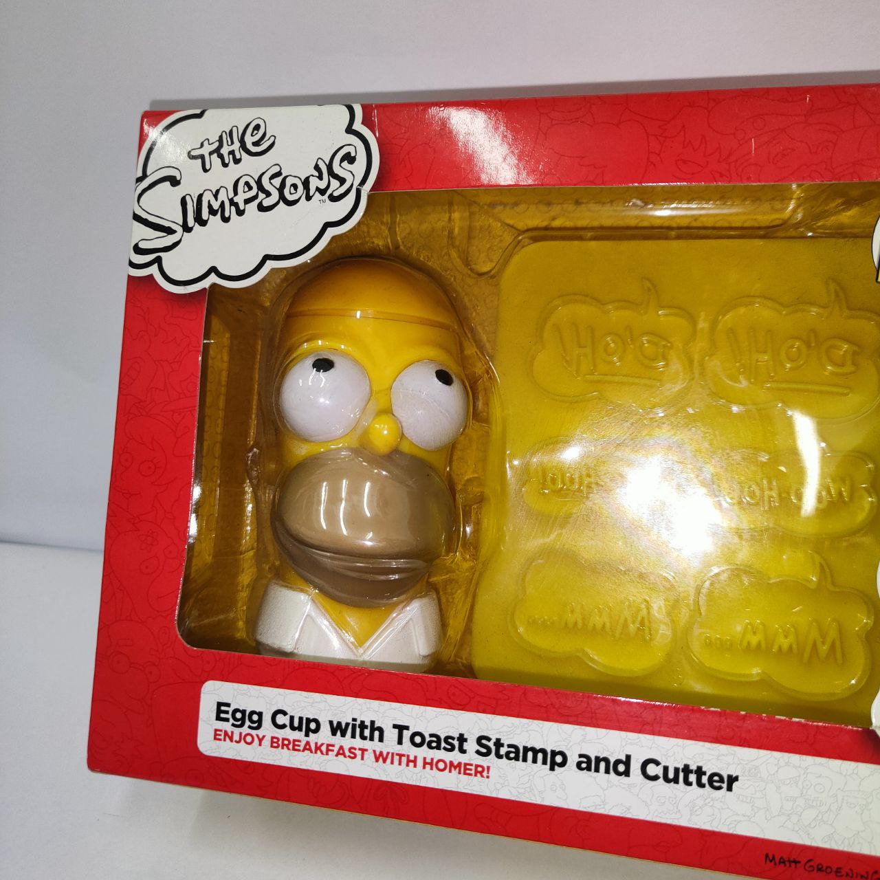 The Simpsons - Breakfast Egg Cup with Stamps