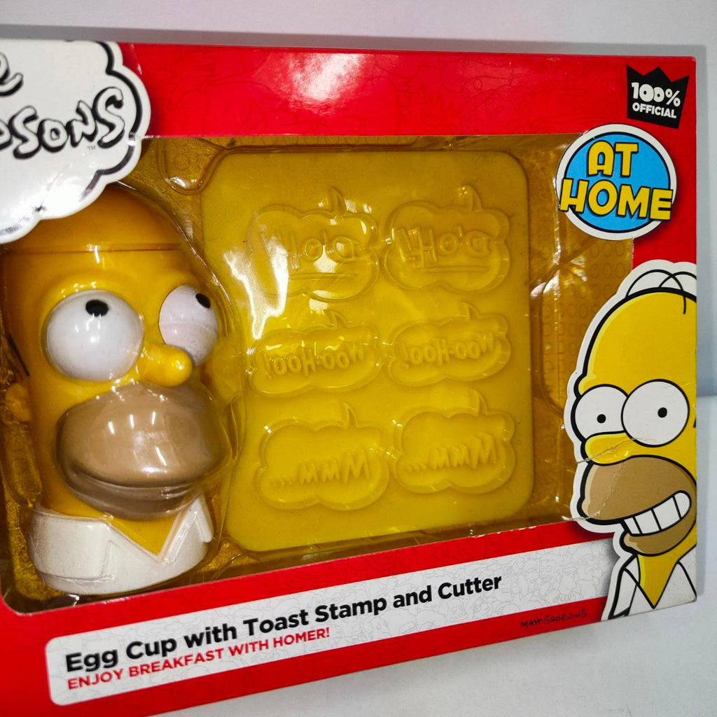 The Simpsons - Breakfast Egg Cup with Stamps