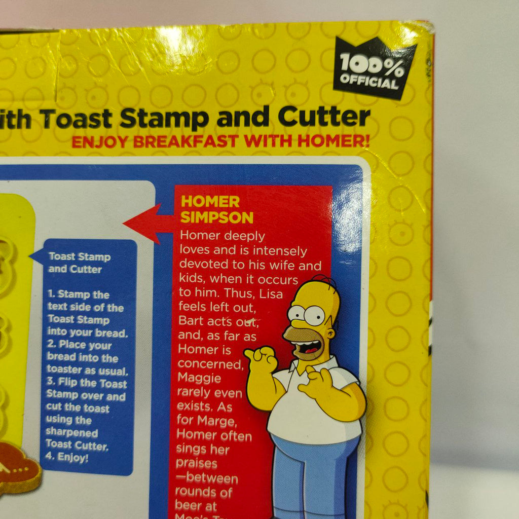 The Simpsons - Breakfast Egg Cup with Stamps