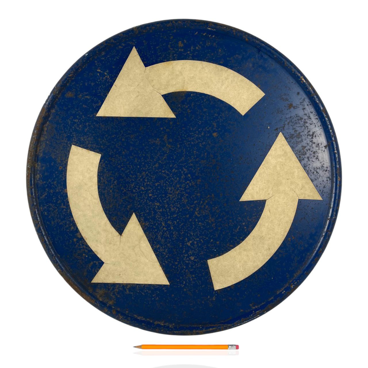 Cartello - Rotatoria | Anni '70