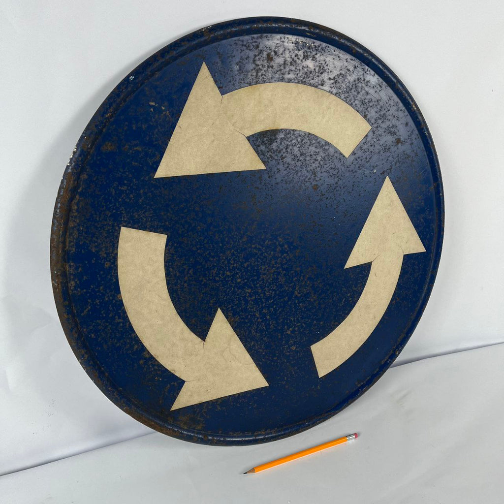 Cartello - Rotatoria | Anni '70