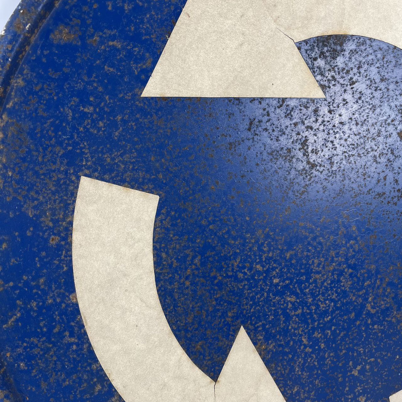 Cartello - Rotatoria | Anni '70