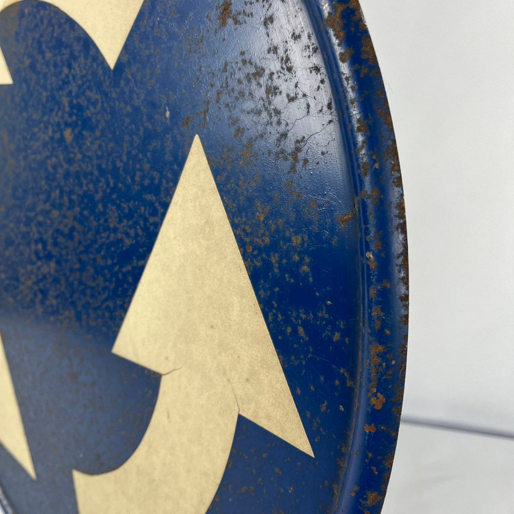 Cartello - Rotatoria | Anni '70