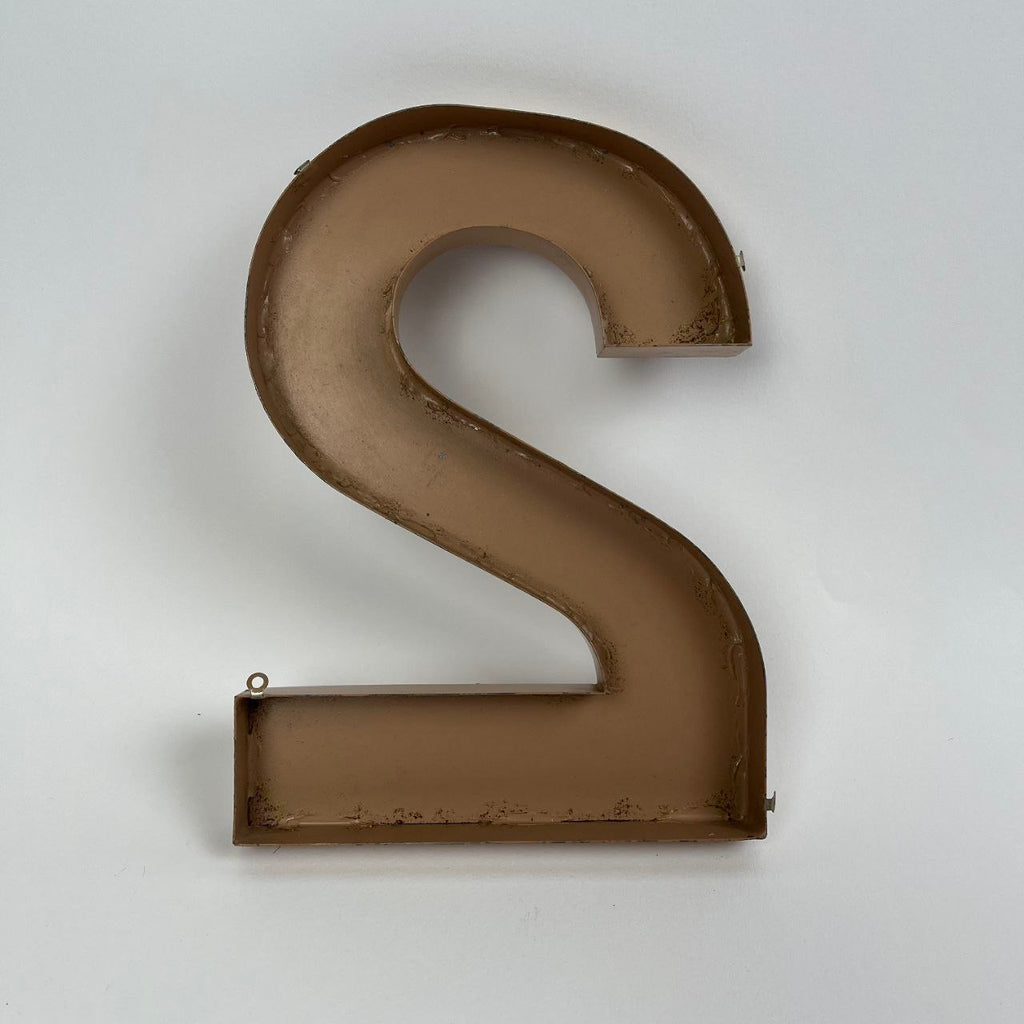 Insegna - Numero "2" in metallo