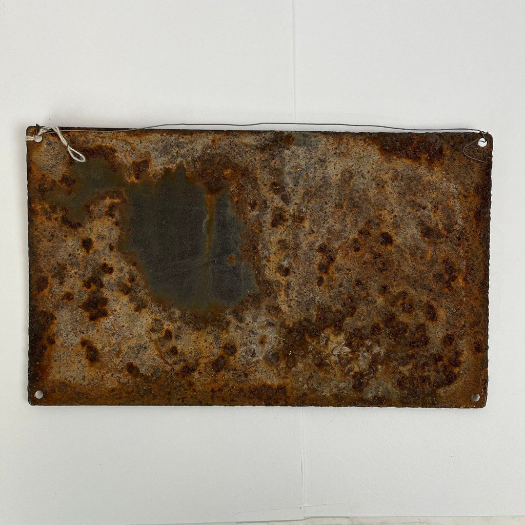 Targa smaltata - Farmacista Costantino Ferrari | Anni '30