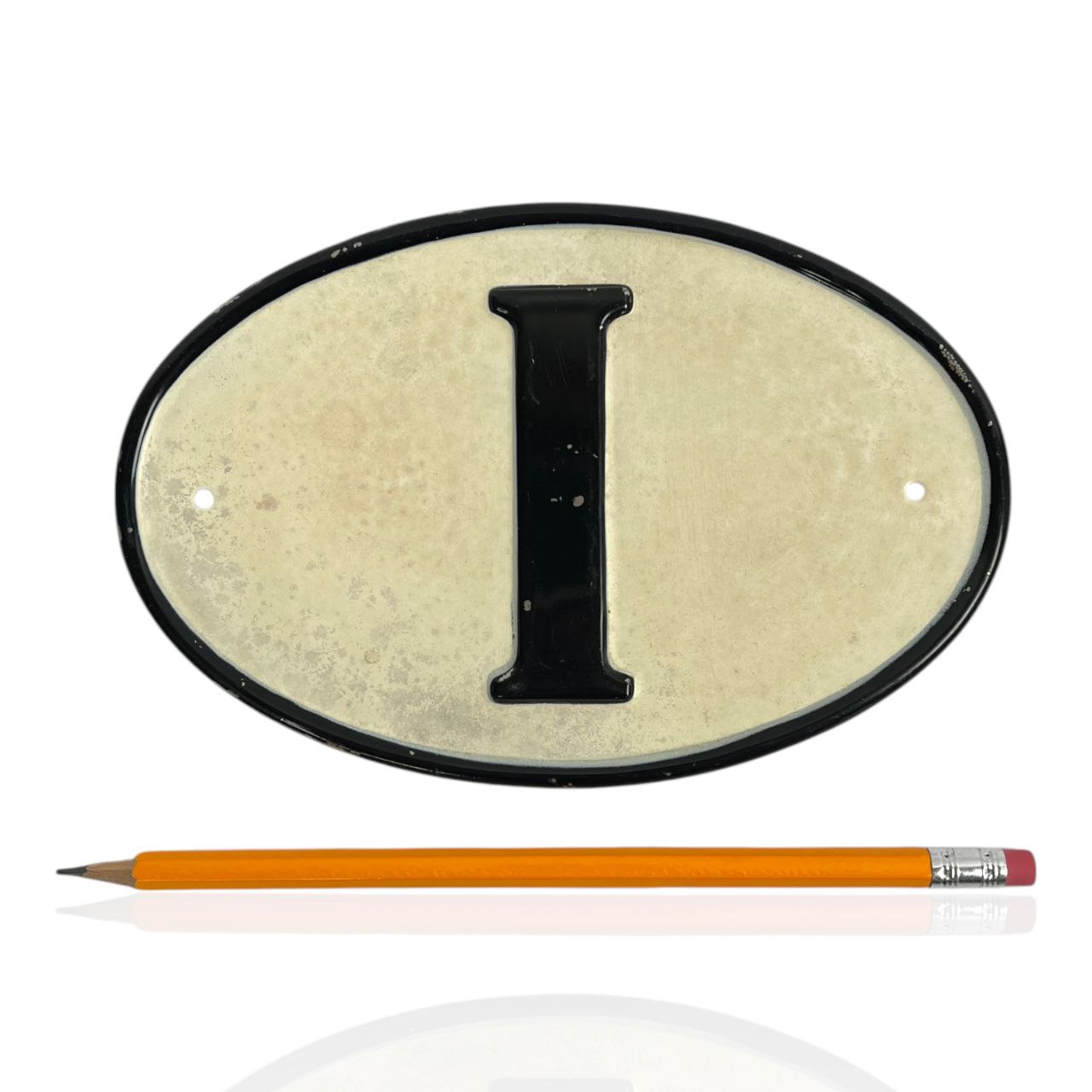 Targhetta nazionale Italia per auto e camion