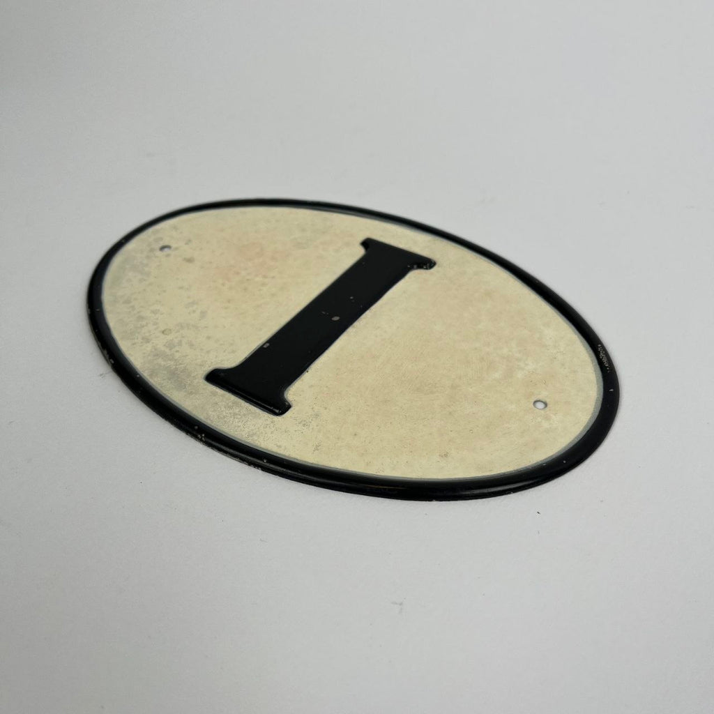 Targhetta nazionale Italia per auto e camion