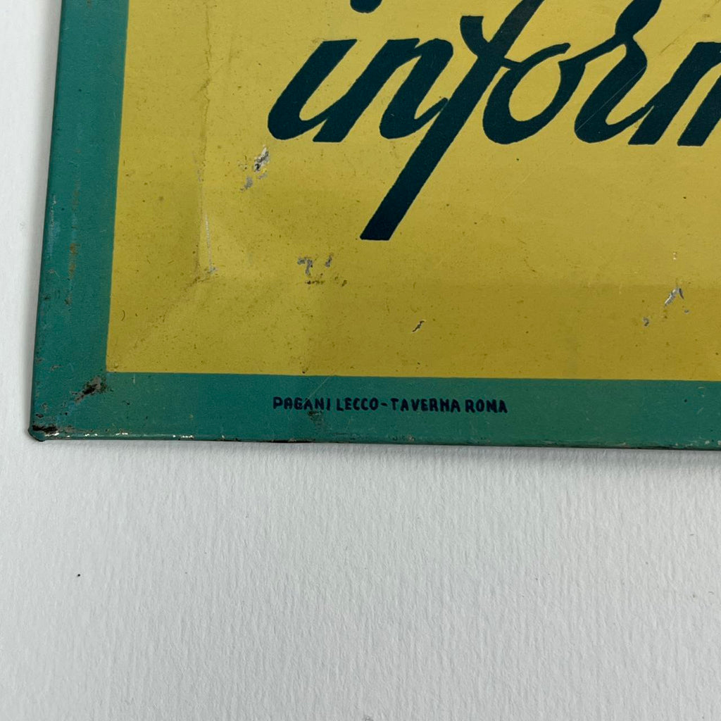 Insegna - "La cortesia è un dovere per tutti" | Anni '50