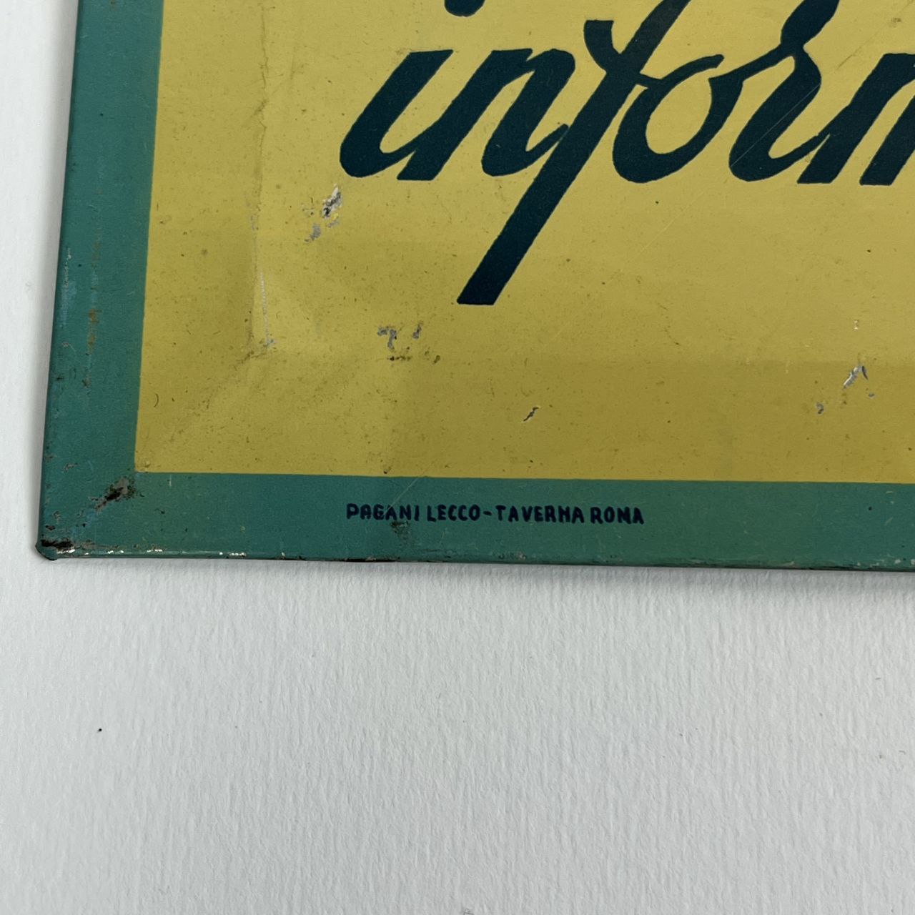 Insegna - "La cortesia è un dovere per tutti" | Anni '50