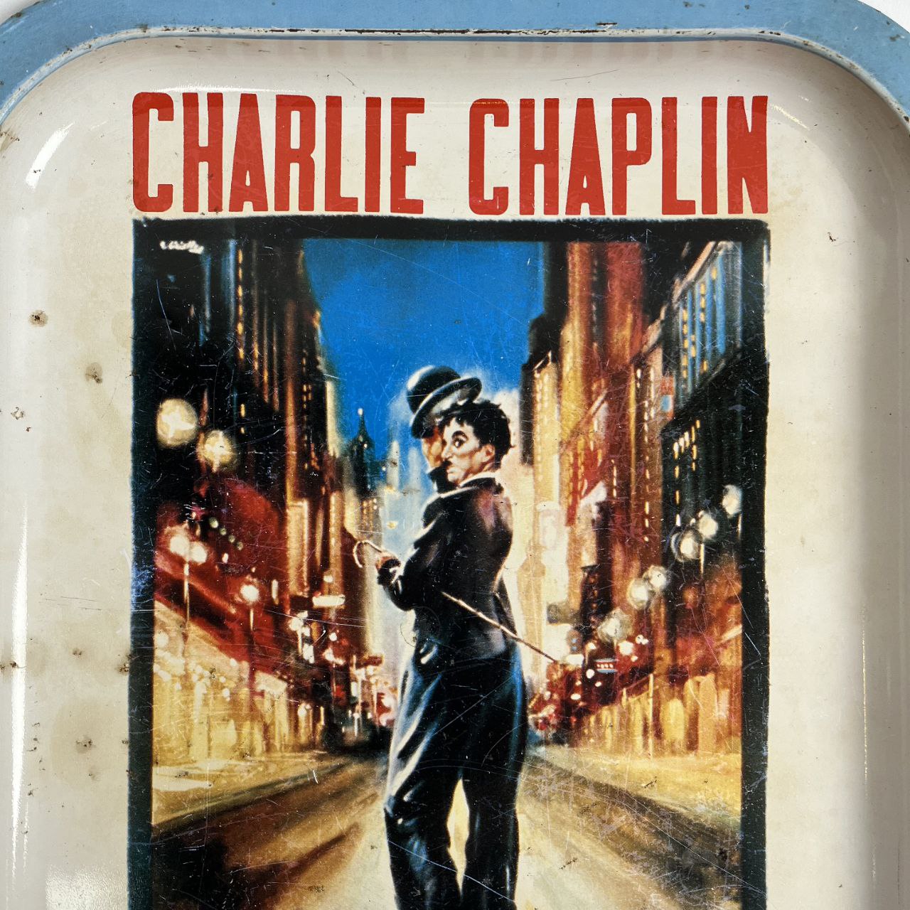 Vassoio Charlie Chaplin - Luci della Città