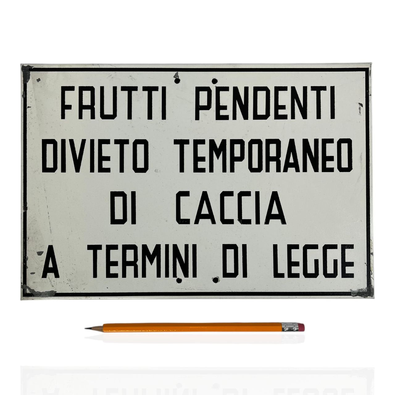 Targa - Divieto di Caccia