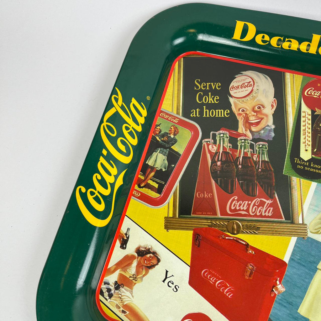 Vassoio pubblicitario - Coca-Cola Decades of Collectibles 1940s
