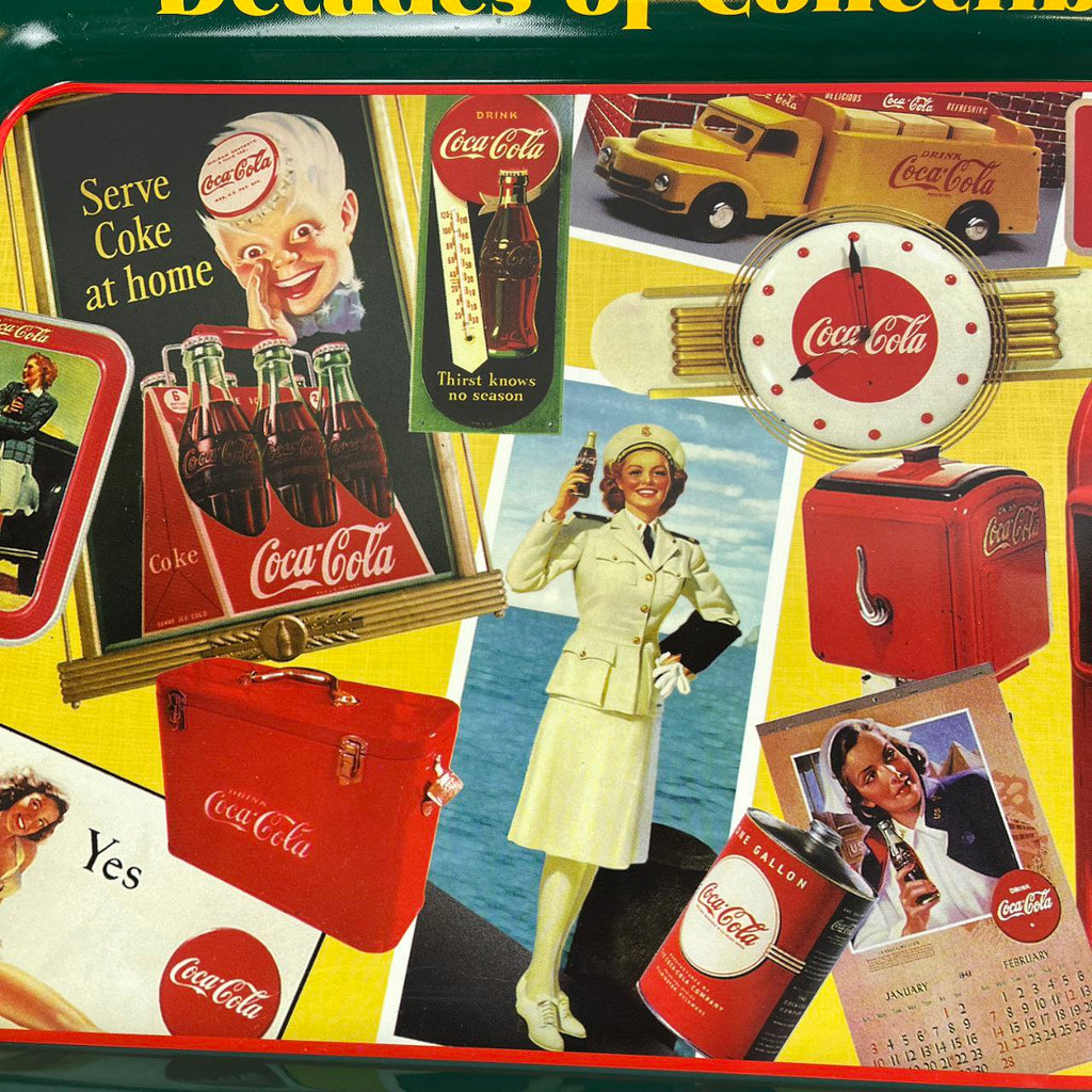 Vassoio pubblicitario - Coca-Cola Decades of Collectibles 1940s