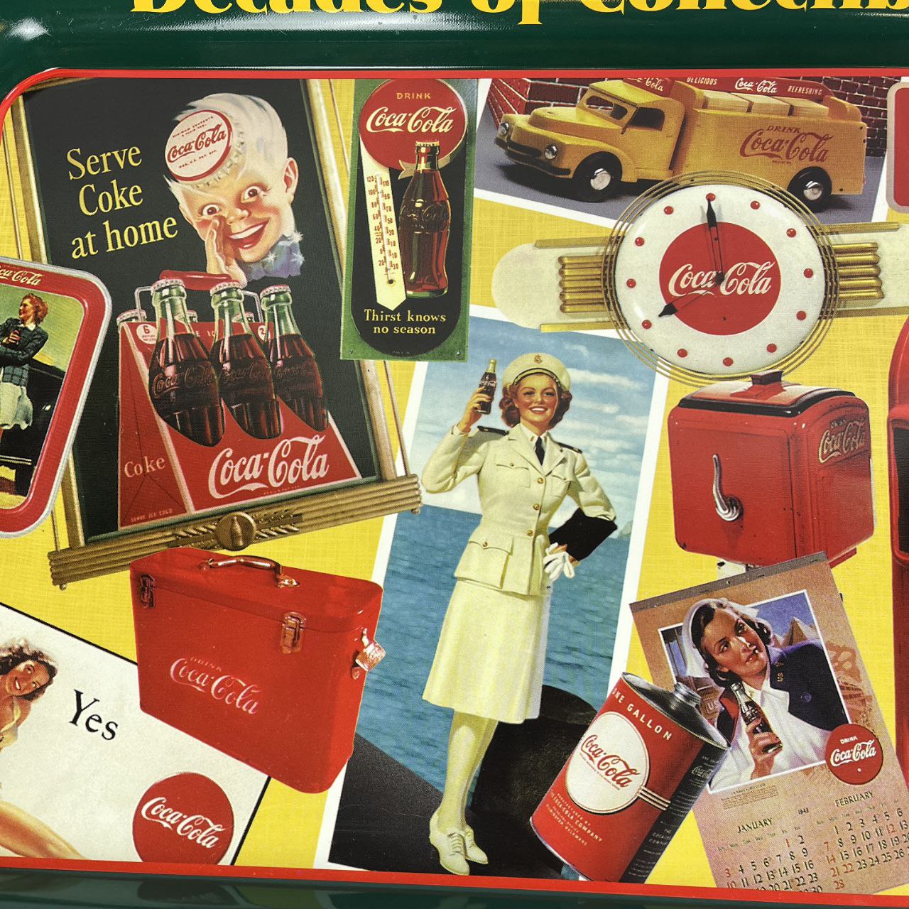 Vassoio pubblicitario - Coca-Cola Decades of Collectibles 1940s