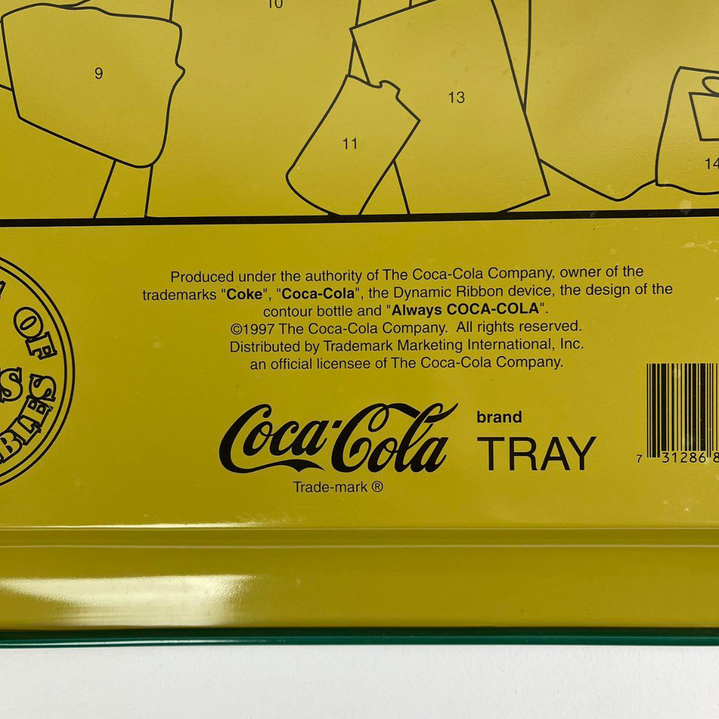Vassoio pubblicitario - Coca-Cola Decades of Collectibles 1940s