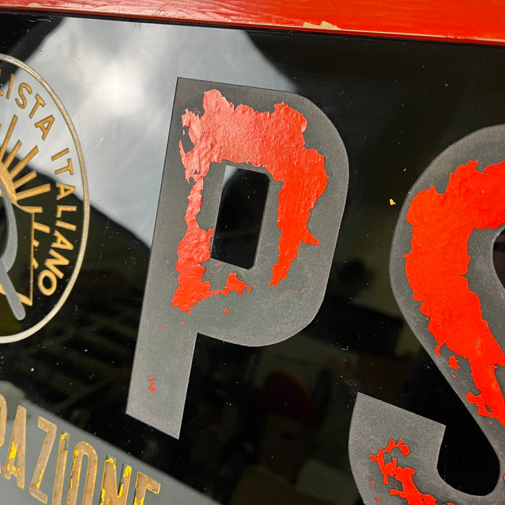 Insegna - Partito Socialista Italiano PSI - Federazione Provinciale