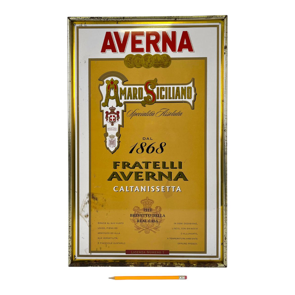Insegna - Averna Amari Siciliani