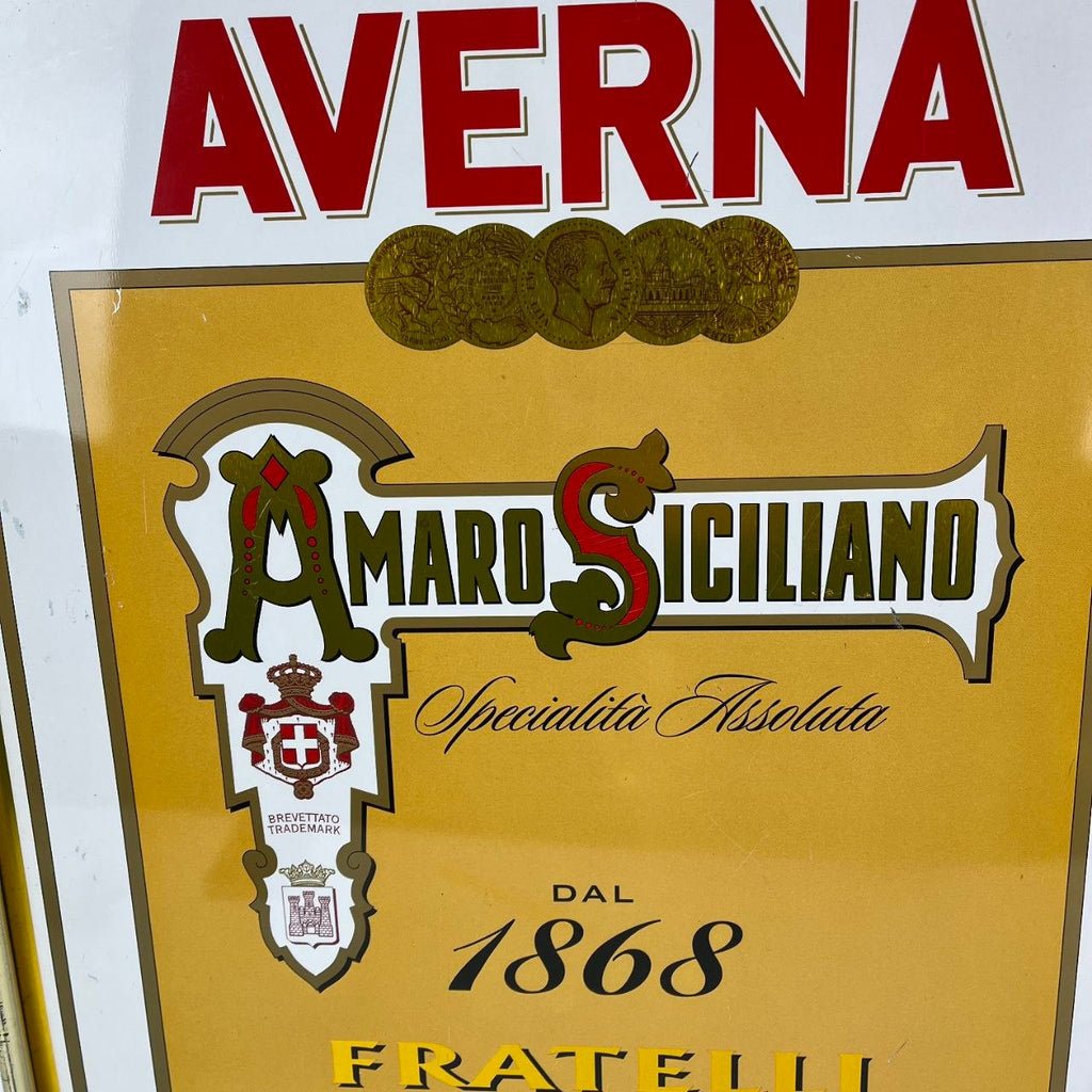 Insegna - Averna Amari Siciliani
