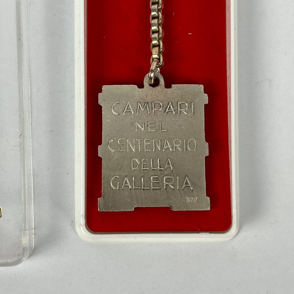 Portachiavi pubblicitario - Campari Milano, Centenario Galleria Vittorio Emanuele II
