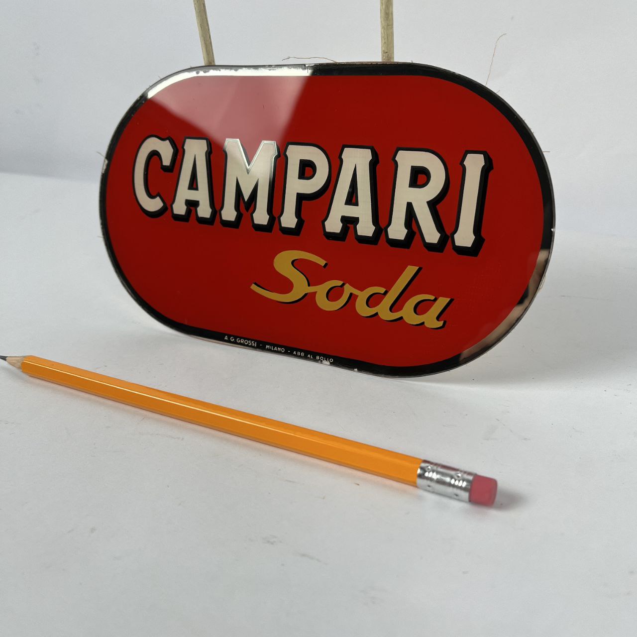 Vetrofania Campari Soda | Anni '60