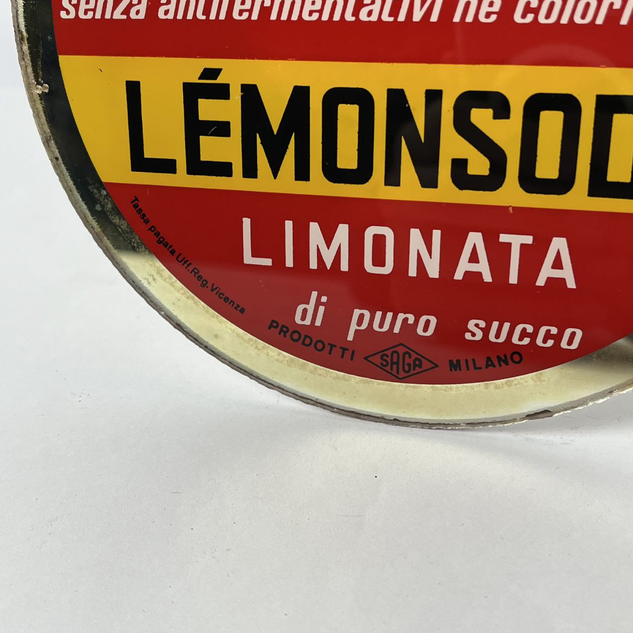 Vetrofania Oransoda Lemonsoda | Anni '60