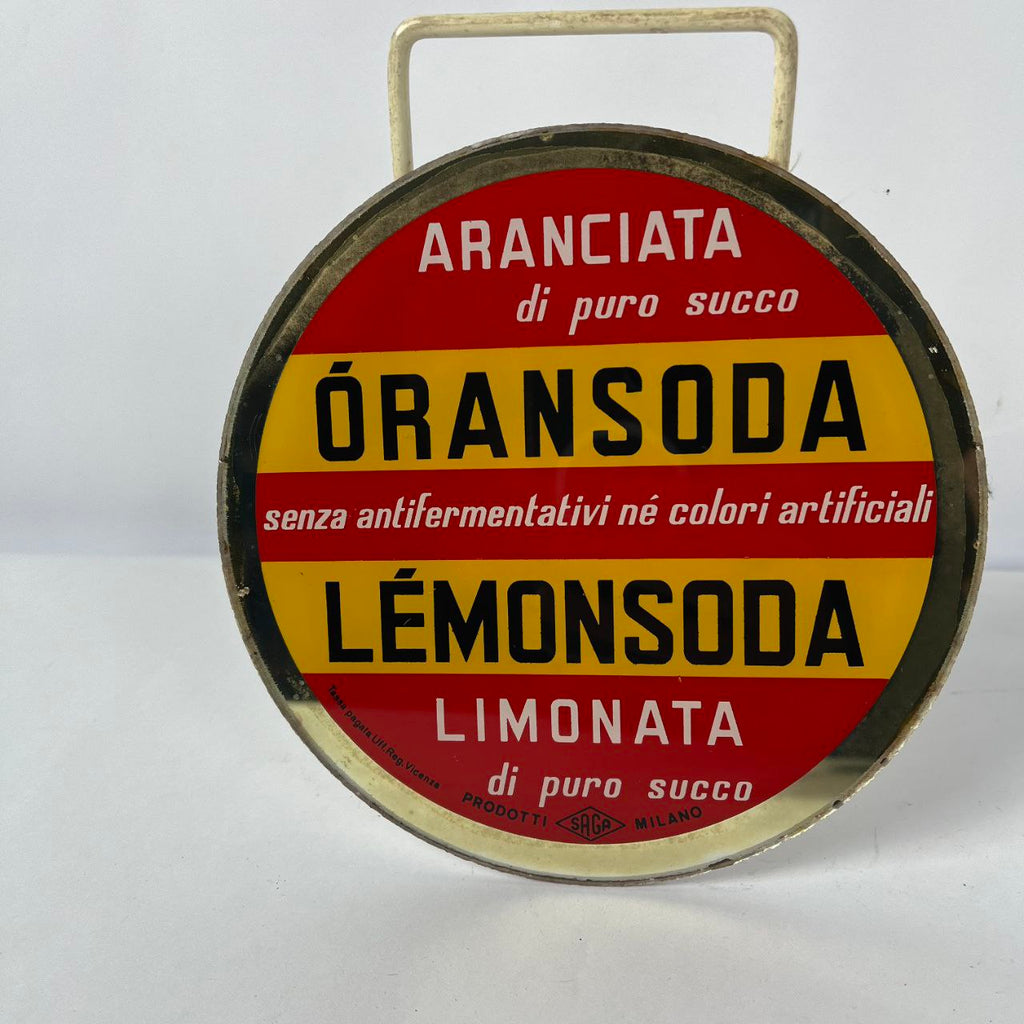 Vetrofania Oransoda Lemonsoda | Anni '60