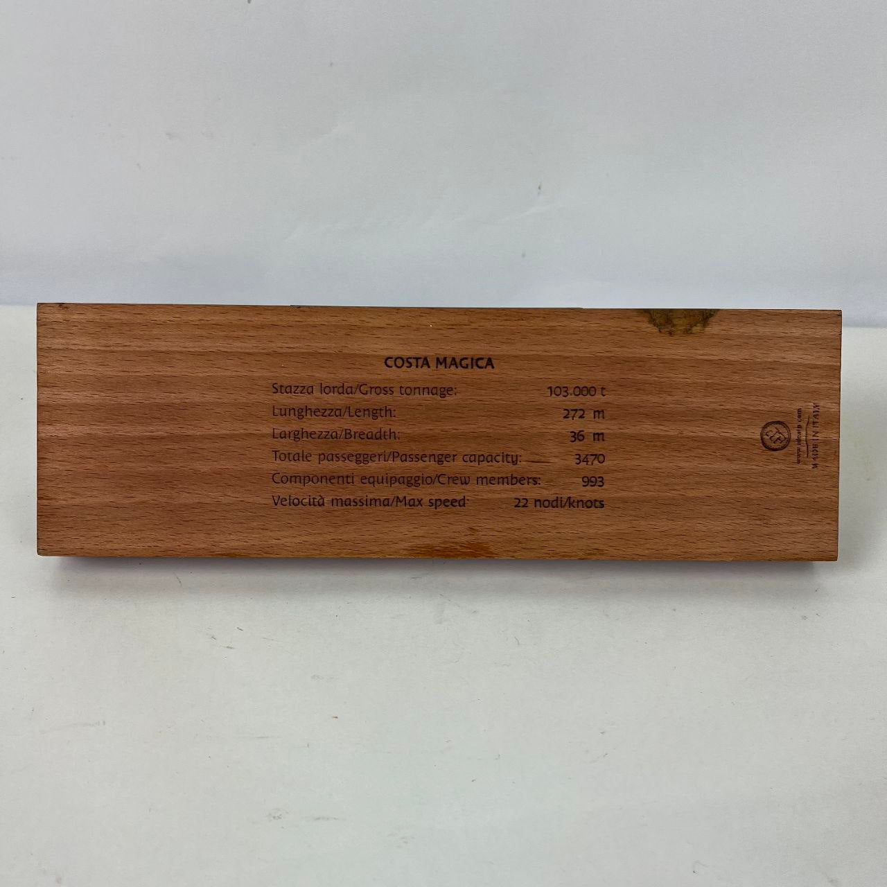 Modellino Costa Magica