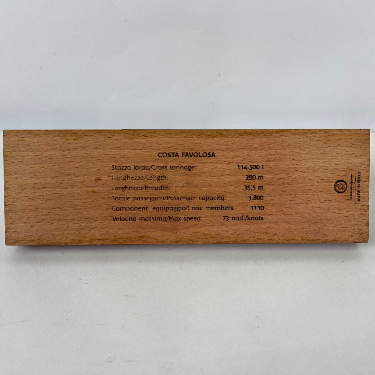 Costa Favolosa model