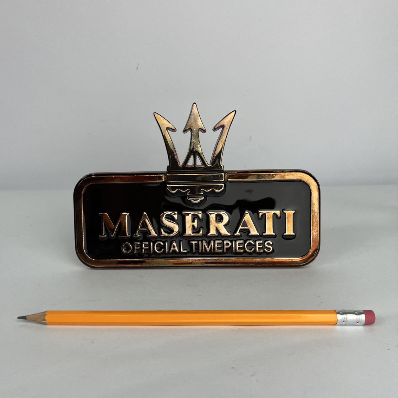Insegna da banco - Maserati Timepieces