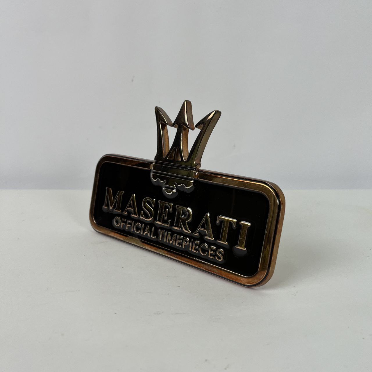 Insegna da banco - Maserati Timepieces