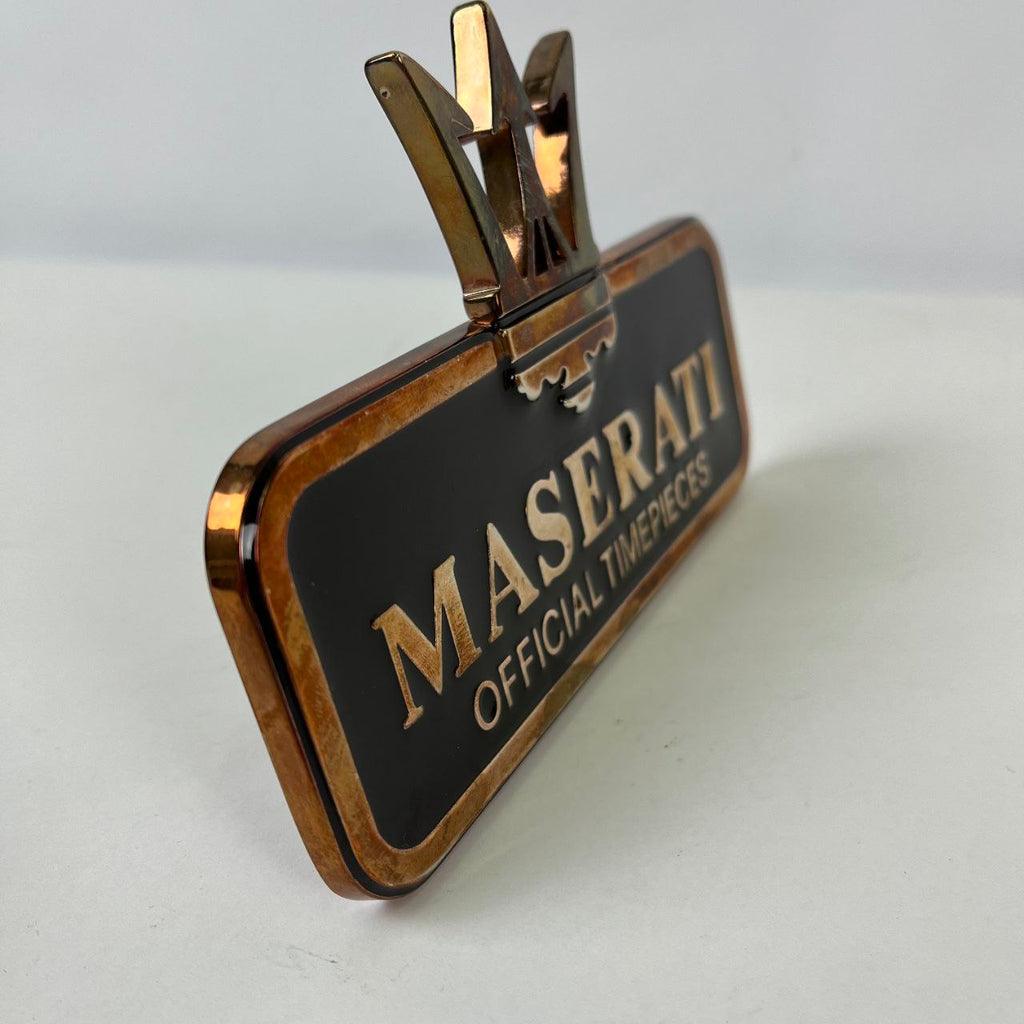 Counter Sign - Maserati Timepieces