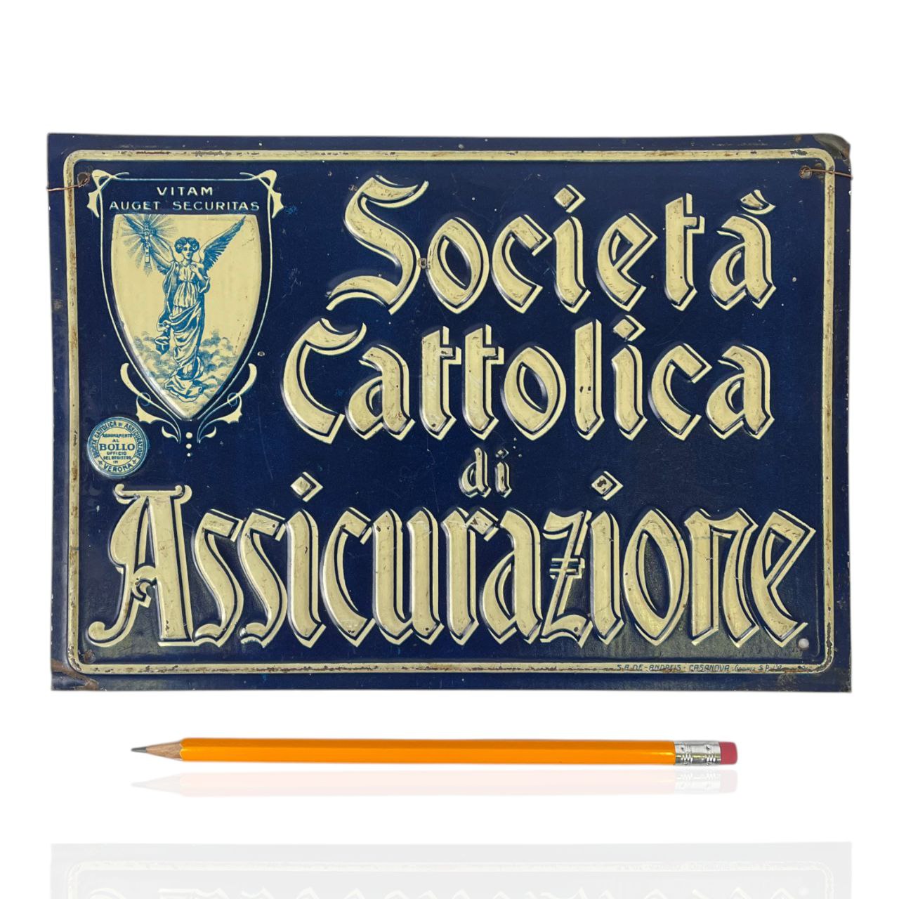 Insegna - Società Cattolica di Assicurazione | Anni '20