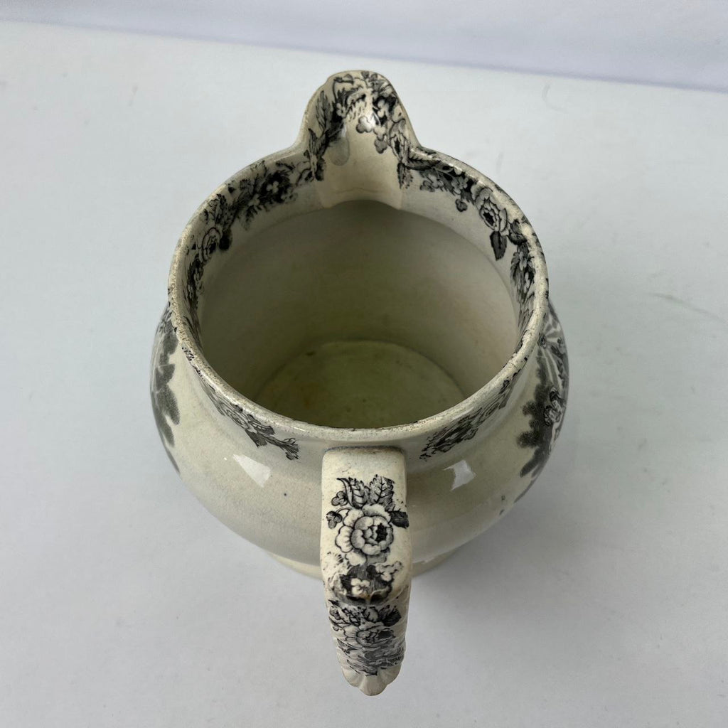 Brocca in terraglia - Independent Order of Odd Fellows | Fine '800