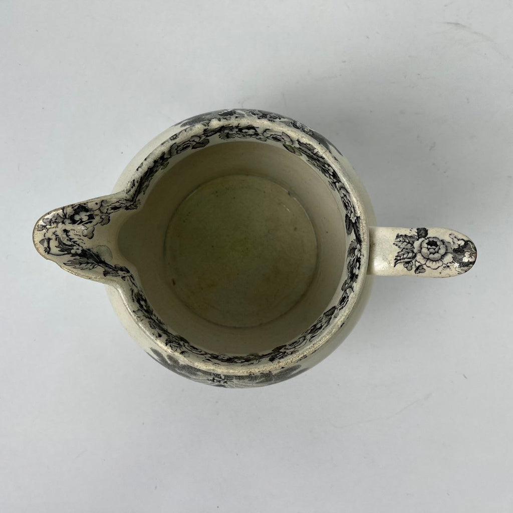 Brocca in terraglia - Independent Order of Odd Fellows | Fine '800