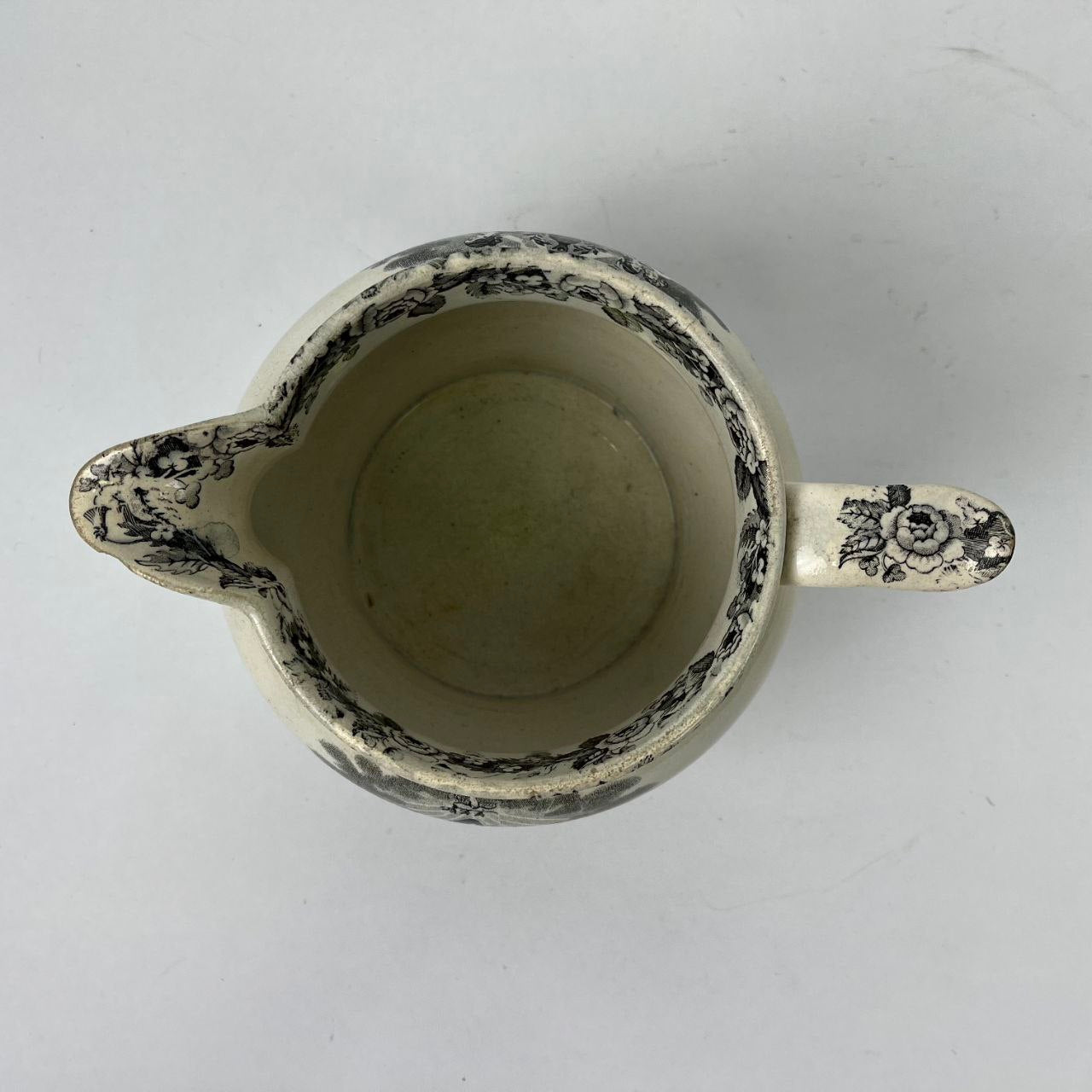 Brocca in terraglia - Independent Order of Odd Fellows | Fine '800