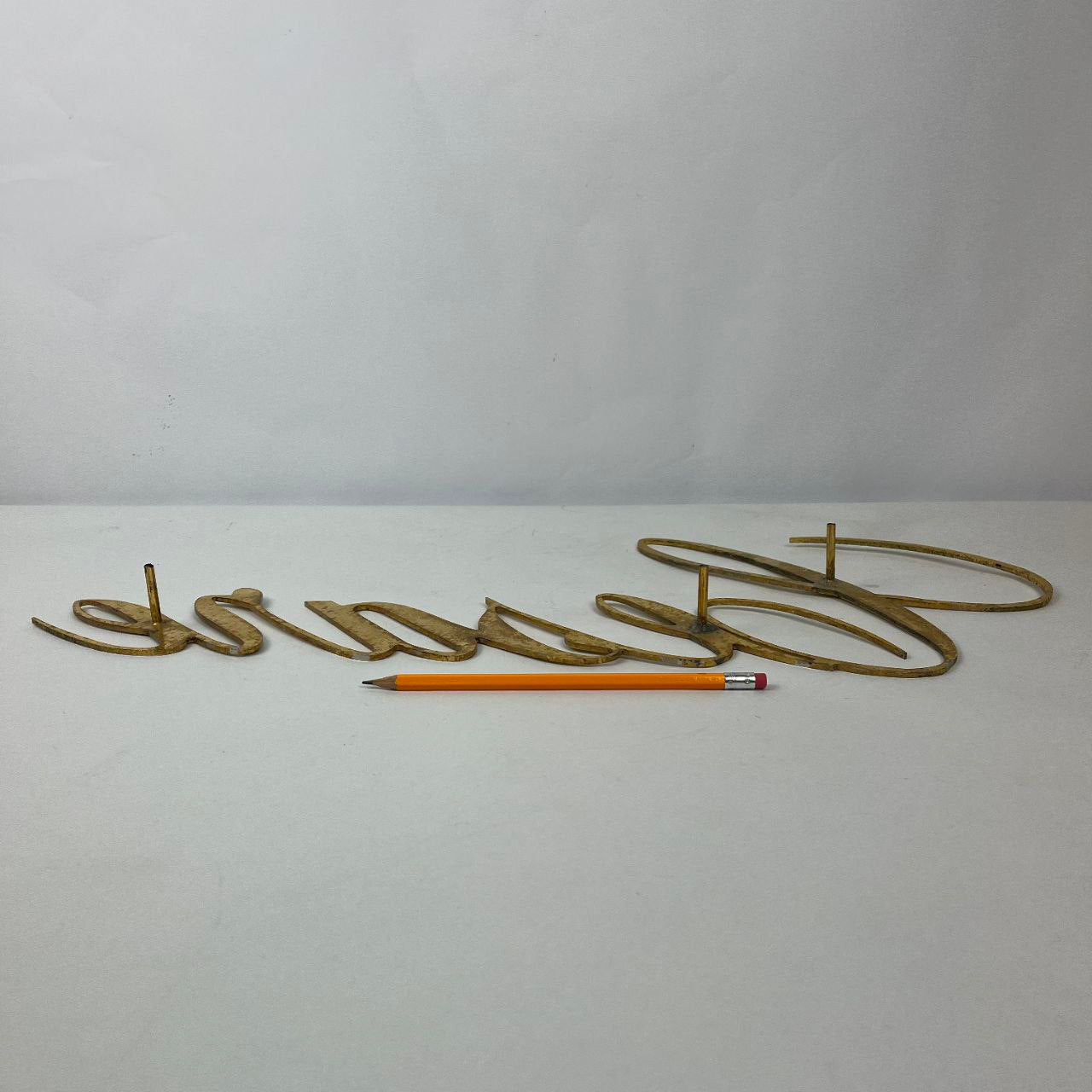 Insegna in ottone - Cesare