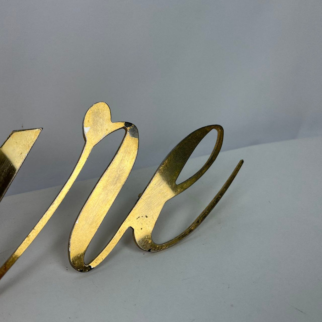 Insegna in ottone - Cesare