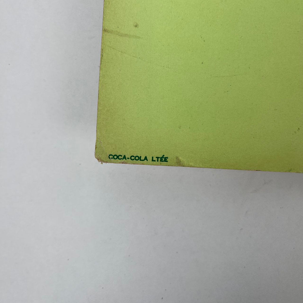 Cartonato pubblicitario - Buvez Coca-Cola | Anni '70