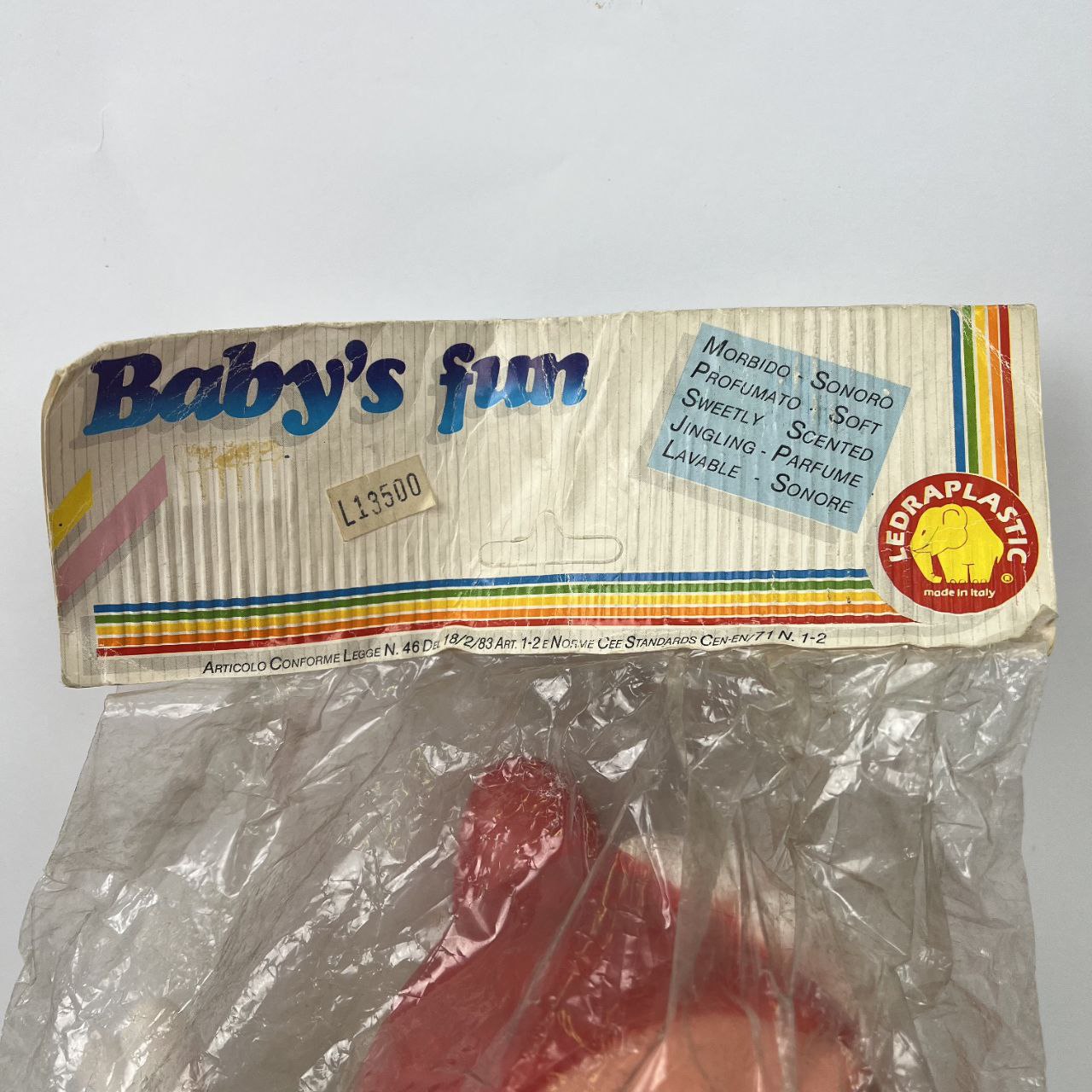 Pupazzo in gomma - Brontolo 7 Nani Ledraplastic | Anni '60