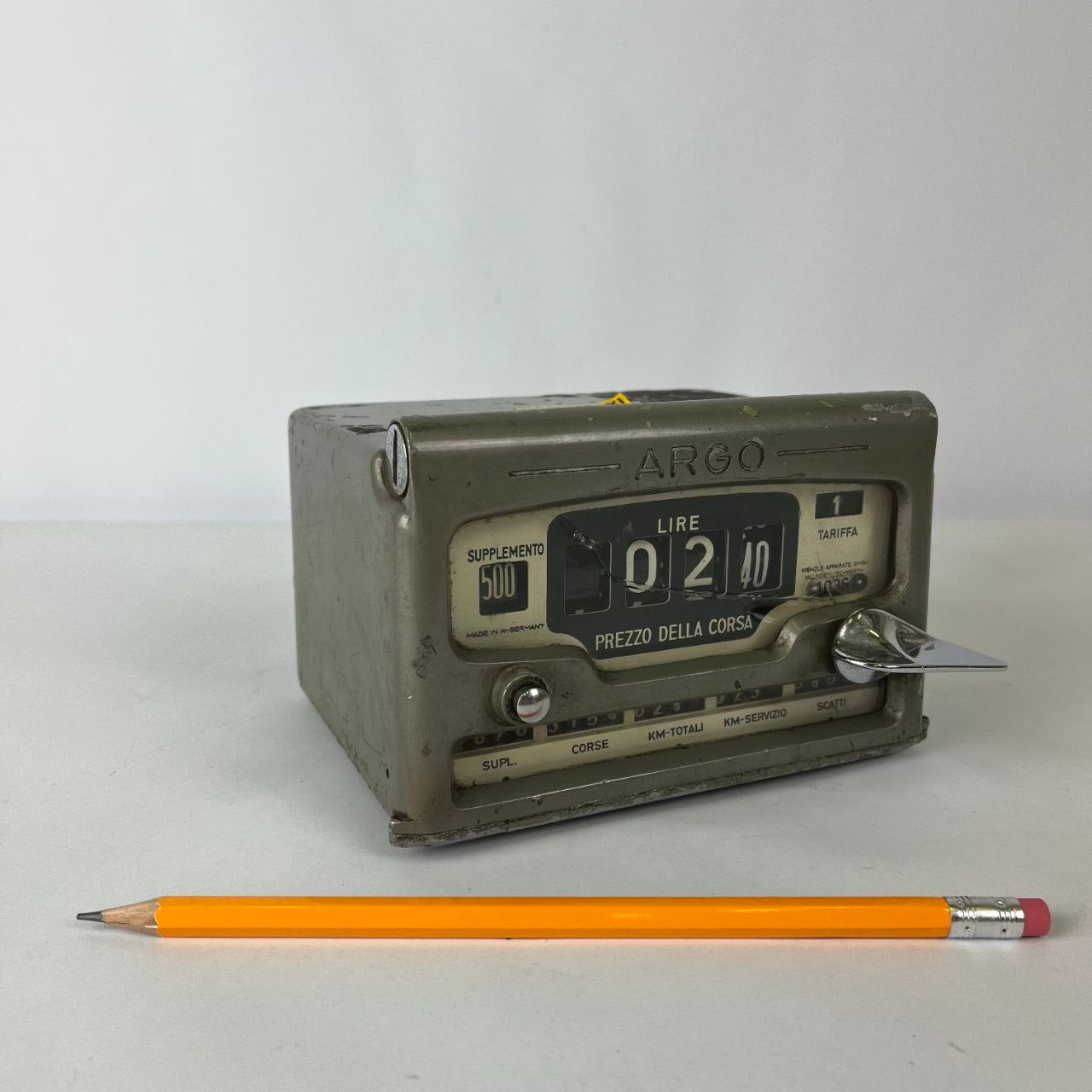 Tassametro italiano | Anni '60